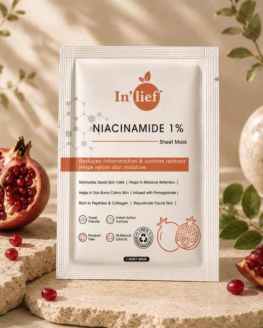 In'lief™ Niacinamide 1% Sheet Mask